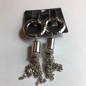 Black Label by Chico’s Clip Earrings